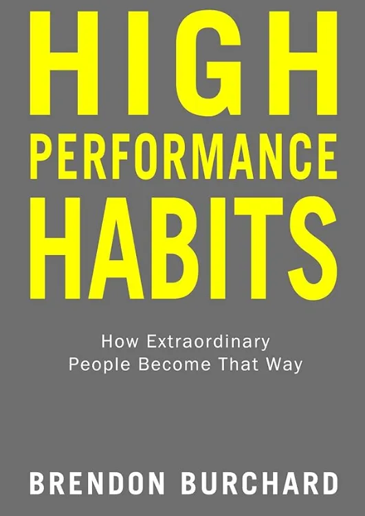 High Performance Habits_Buch Cover